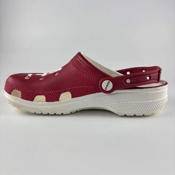 Crocs Classic Clogs University of Alabama Crimson Tide Men's 8 / Women's 10 SEC - Picture 13 of 16